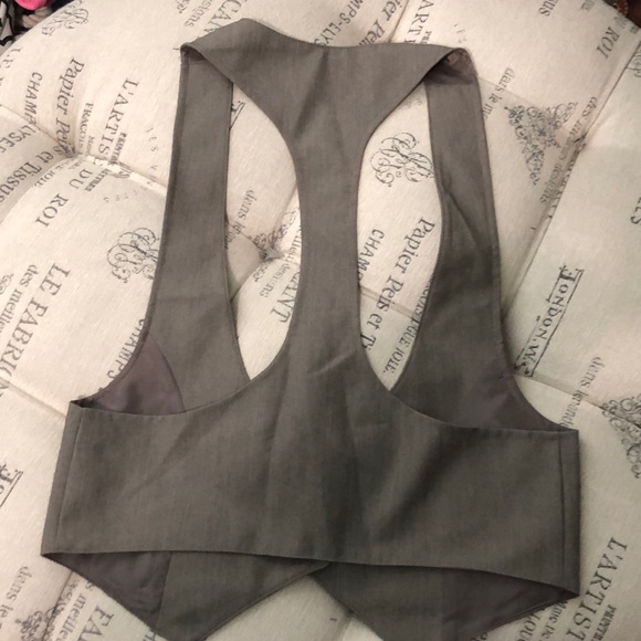 Tracy Evans gray vest size medium - Picture 4 of 7